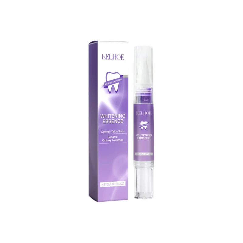 EELHOE Teeth Whitening Pen 3ml with precise applicator for removing yellow stains and plaque