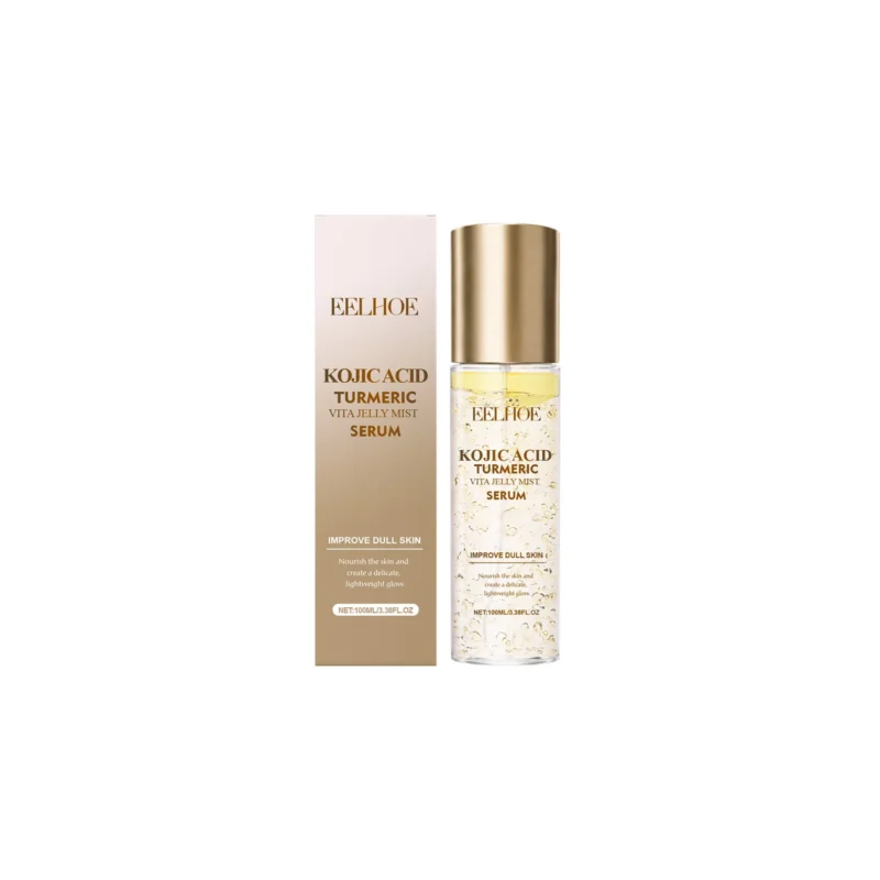 EELHOE Vitamin C Brightening Serum Mist in a sleek bottle, perfect for on-the-go hydration and glowing skin.