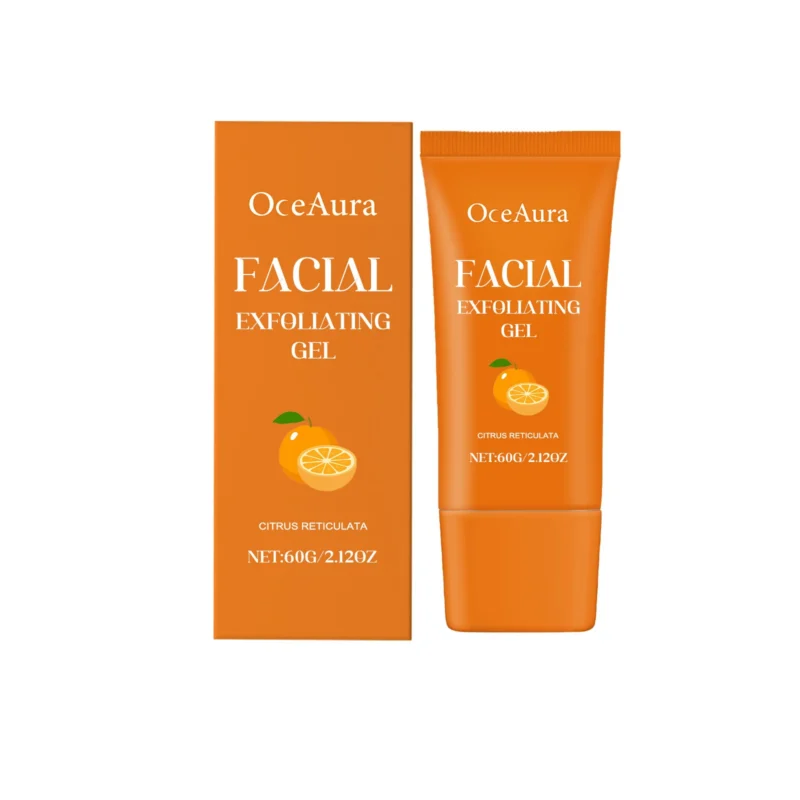 OceAura Vitamin C Exfoliating Gel Gentle Brightens Skin Tone Removes Dead Skin